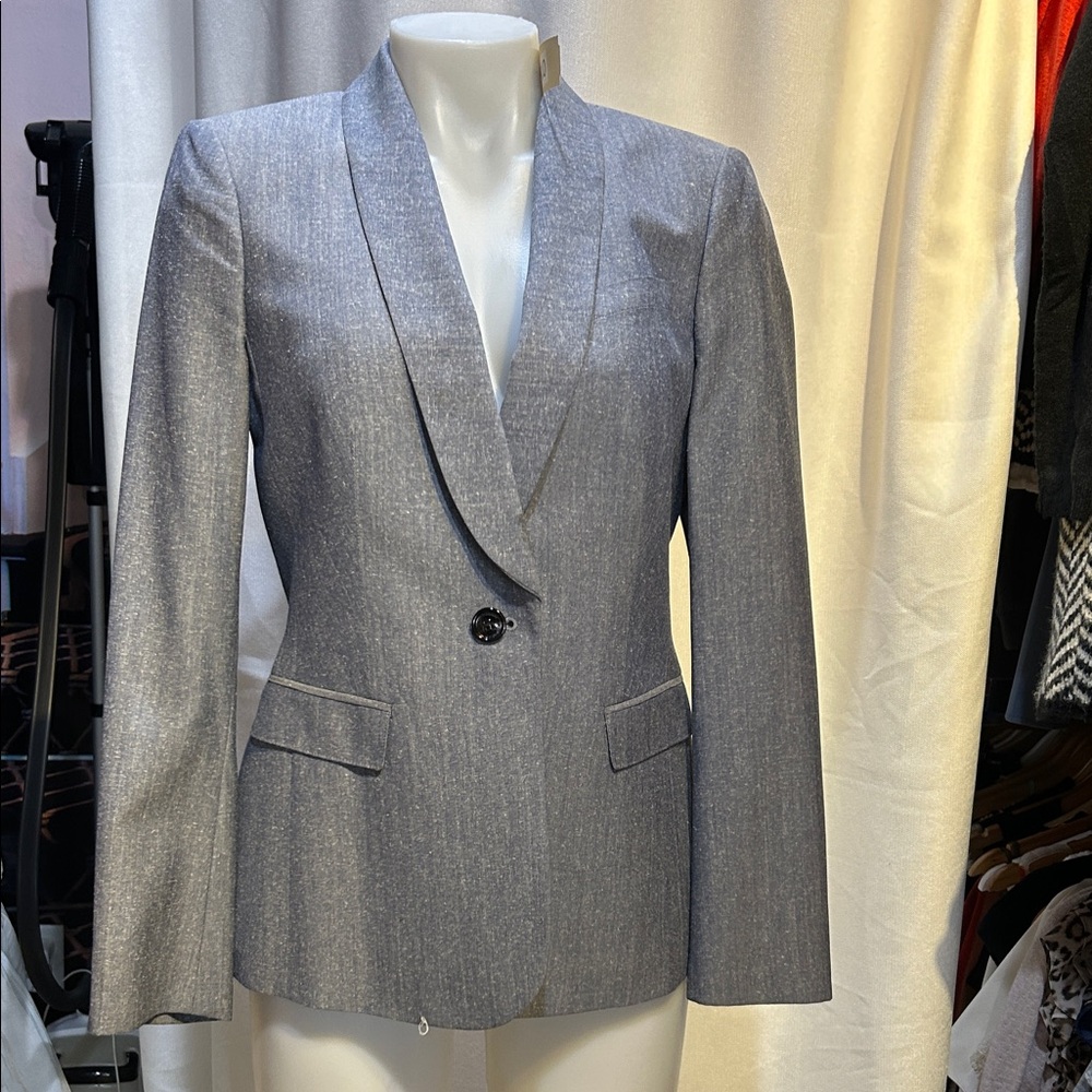 Burberry Gray Women's Blazer